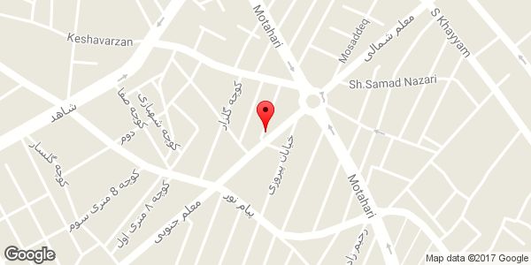 موقعیت بنگاه معاملات املاک روی نقشه