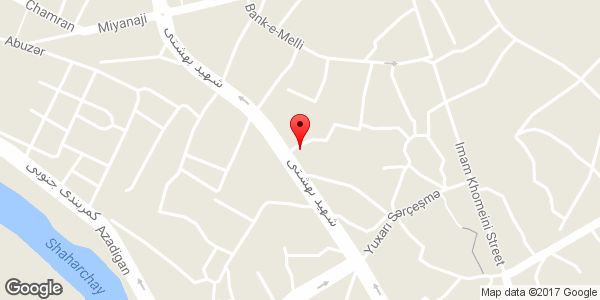 موقعیت نمایشگاه اتومبیل گلها روی نقشه