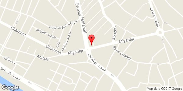 موقعیت فروشگاه ملکی روی نقشه