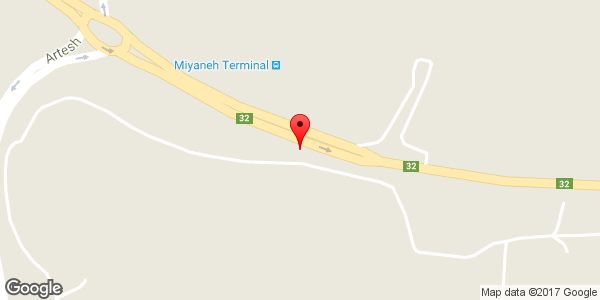 موقعیت اتو سرویس احتسابی روی نقشه