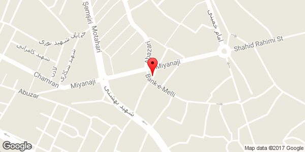 موقعیت شلوار دوزی تک روی نقشه