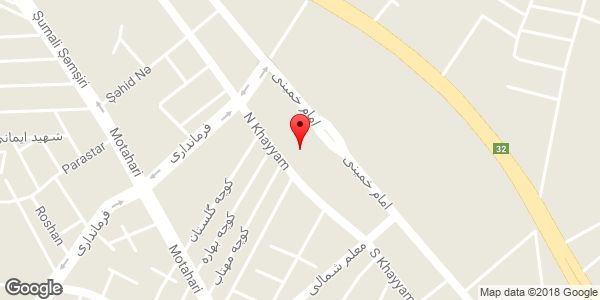 موقعیت مسجد امیرالمومنین روی نقشه