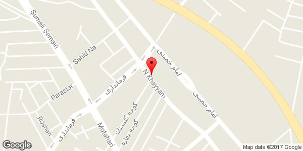 موقعیت سوپر مارکت دنیز روی نقشه