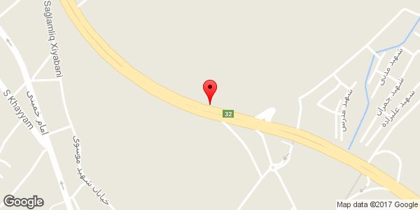 موقعیت مرکز سلامت شهری شماره ۱۰ (اسلام آباد) روی نقشه