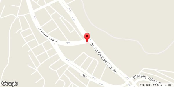 موقعیت الکتریکی ارجمند روی نقشه