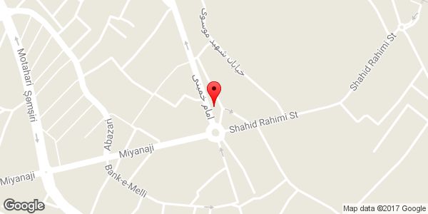 موقعیت مجتمع تجاری قائم روی نقشه