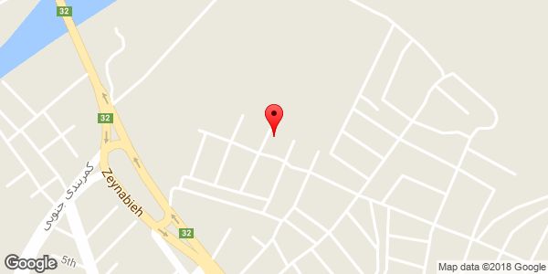 موقعیت شهرک رجایی روی نقشه