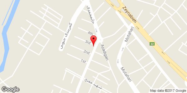 موقعیت مهدکودک کلبه کودک روی نقشه