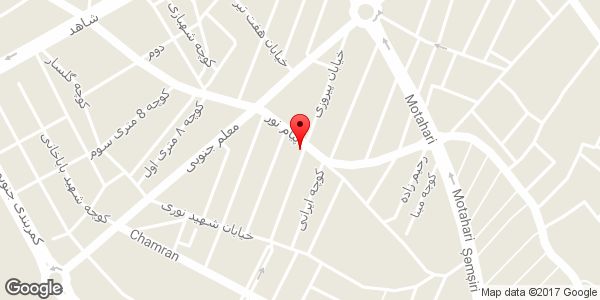 موقعیت بیمه ایران نمایندگی شیرازی روی نقشه