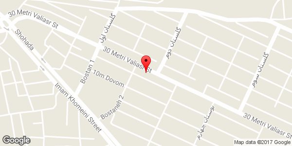 موقعیت نوشت افزار رشد روی نقشه