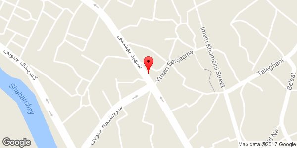 موقعیت ابزار رزاقی روی نقشه