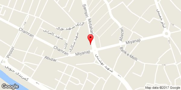 موقعیت گالری مبل مهدی روی نقشه