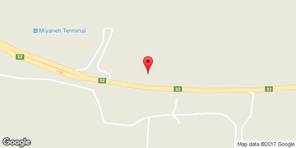 موقعیت باربری آذر شکوه روی نقشه