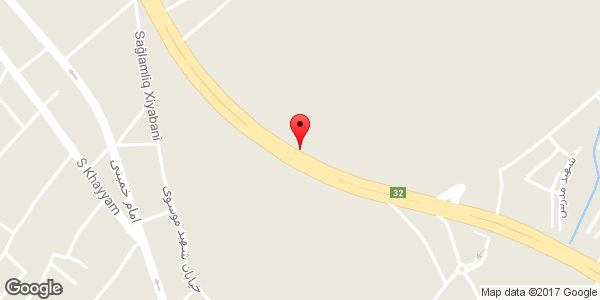 موقعیت سفره خانه روی نقشه