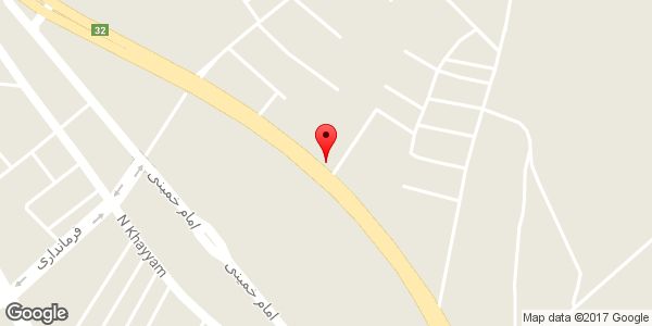 موقعیت صافکاری و شاسی کشی سلیمان روی نقشه