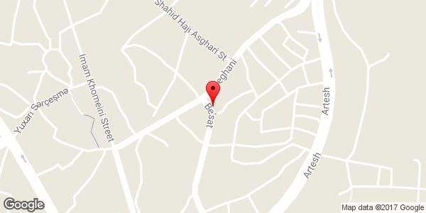 موقعیت پرنده فروشی گنجی روی نقشه