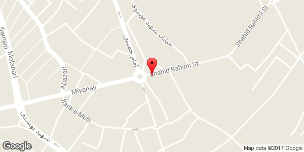 موقعیت میوه فروشی روی نقشه