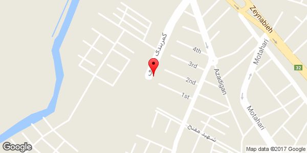 موقعیت دفتر خدمات خودرویی میانه - تعویض پلاک روی نقشه