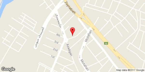 موقعیت اداره منابع طبیعی و آبخیزداری میانه روی نقشه