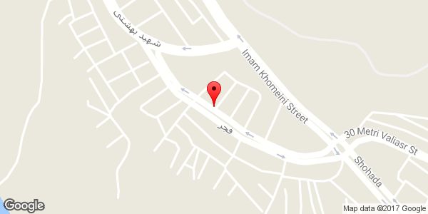 موقعیت اتو گالری فجر روی نقشه