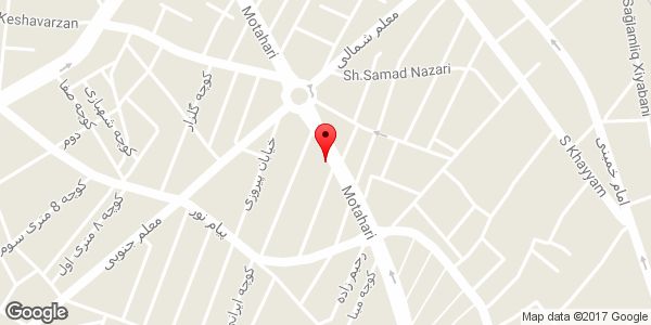 موقعیت گالری سروش روی نقشه