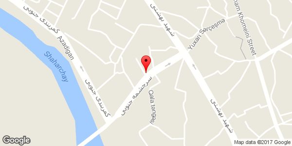 موقعیت فروشگاه گندم نجفقلی‌زاده روی نقشه