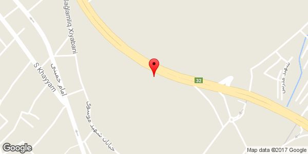 موقعیت لاستیک فروشی میلاد روی نقشه