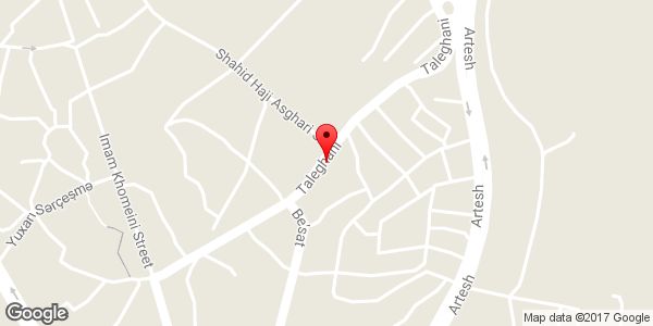 موقعیت غذاخوری نیلوفر روی نقشه