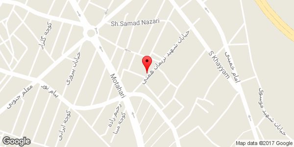 موقعیت تعمیرگاه دوچرخه قدیمی روی نقشه