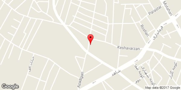 موقعیت اتو گالری تکرو روی نقشه