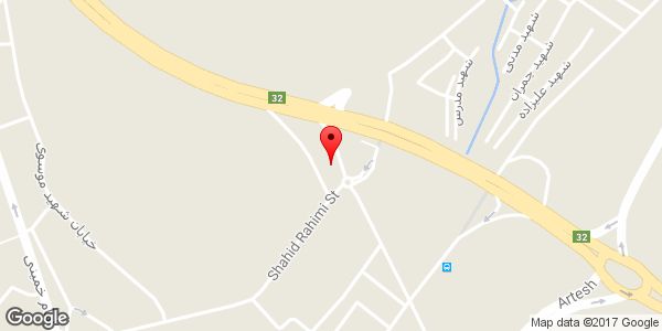 موقعیت غذاخوری شهریار روی نقشه