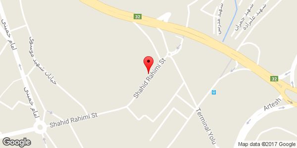 موقعیت خیاطی گلچین روی نقشه