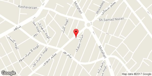 موقعیت سالن زیبایی پریماه روی نقشه