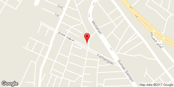 موقعیت سوپر مارکت روی نقشه