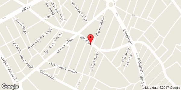 موقعیت چاپ رمان روی نقشه