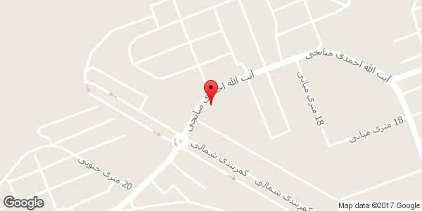 موقعیت فروشگاه نیاکان روی نقشه