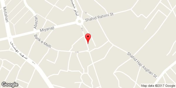 موقعیت داروخانه ایران دکتر نصیرزاده روی نقشه