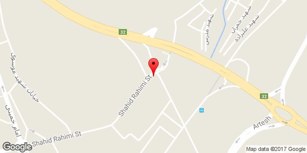 موقعیت مرغ فروشی مالک روی نقشه