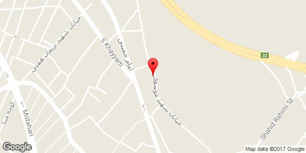 موقعیت دفتر فنی مهندسی توانکاران سازه گستر روی نقشه