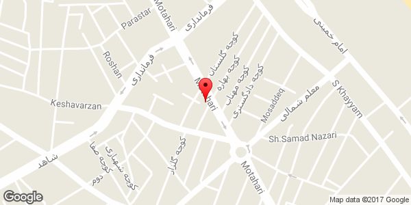 موقعیت لوازم خانگی روی نقشه