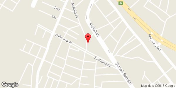 موقعیت سوپر مارکت حسینی روی نقشه