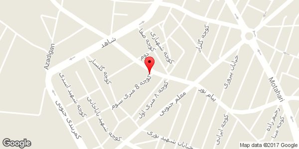 موقعیت باطری سازی وحید روی نقشه