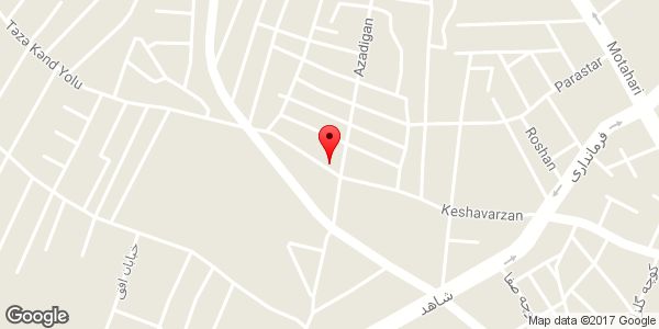 موقعیت آموزشگاه خیاطی پارمیدا روی نقشه