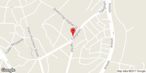 موقعیت زیبا سرای سفیدک روی نقشه