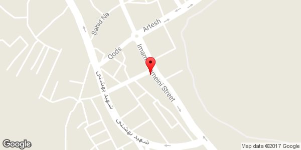 موقعیت سوپر مارکت مرسلی روی نقشه