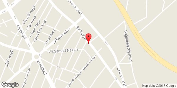 موقعیت لوله کشی و لوله باز کنی رضا میانجی روی نقشه