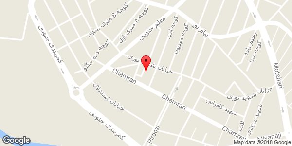 موقعیت مسجد امیرالمومنین روی نقشه