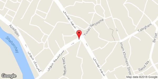 موقعیت مسجد حاج علی اکبر روی نقشه