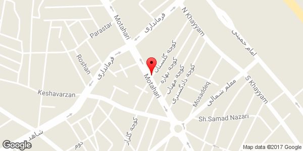 موقعیت فست فود یئمک روی نقشه