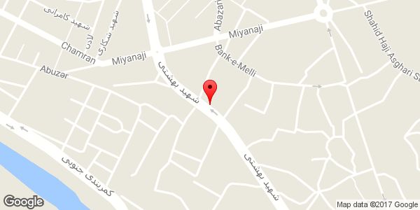 موقعیت تعمیر و فروش چرخ خیاطی روی نقشه